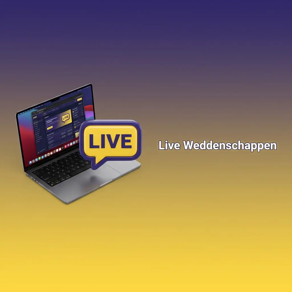 Live weddenschappen op Lalabet met realtime odds voor voetbal, tennis, basketbal en eSports op desktop en Android