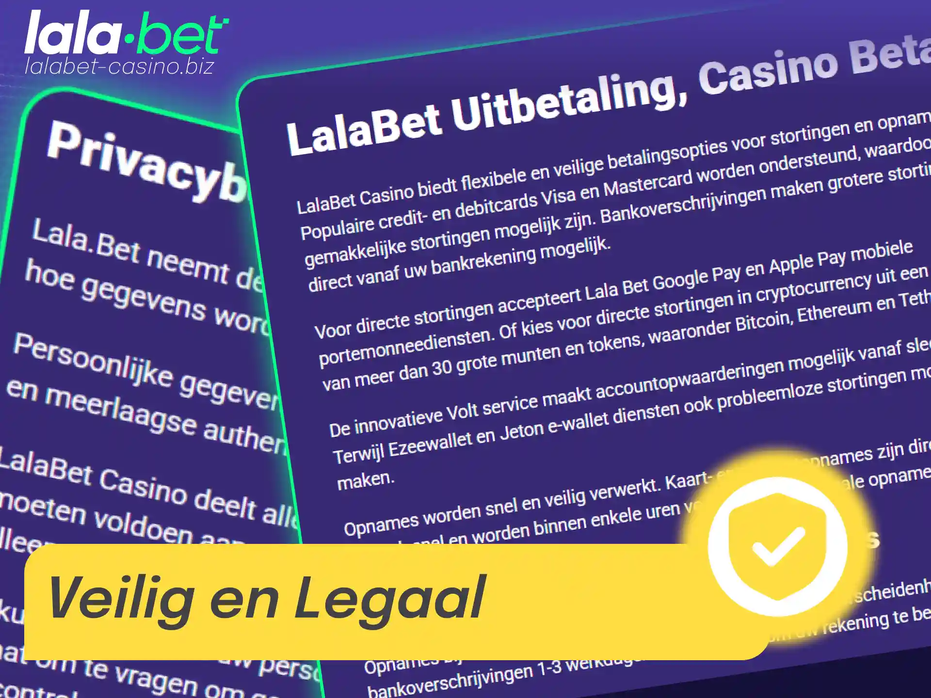 Beoordeling van de veiligheid, betrouwbaarheid en wettelijke status van Lalabet in Nederland.